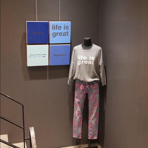 EACH X OTHER 'MARIPOL HANDWRITTEN' ANKLE JEANS - BRAND NEW, NO TAGS - Picture 10 of 10